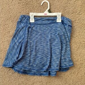 Blue Athletic Skort